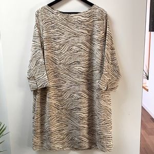 H&M Patterned Shift Dress